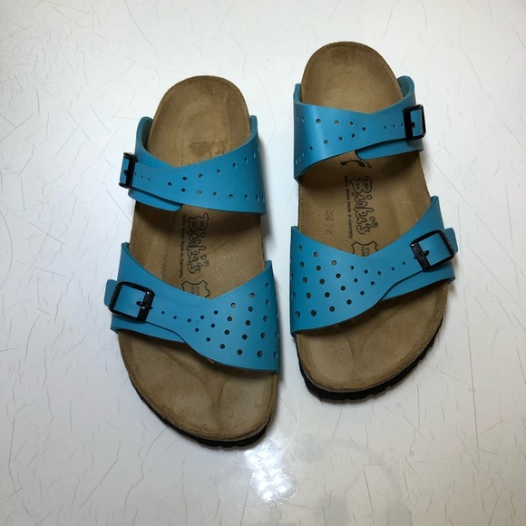 Birkenstock Shoes - Birki’s Birkenstock Double strap slipper sandals 8